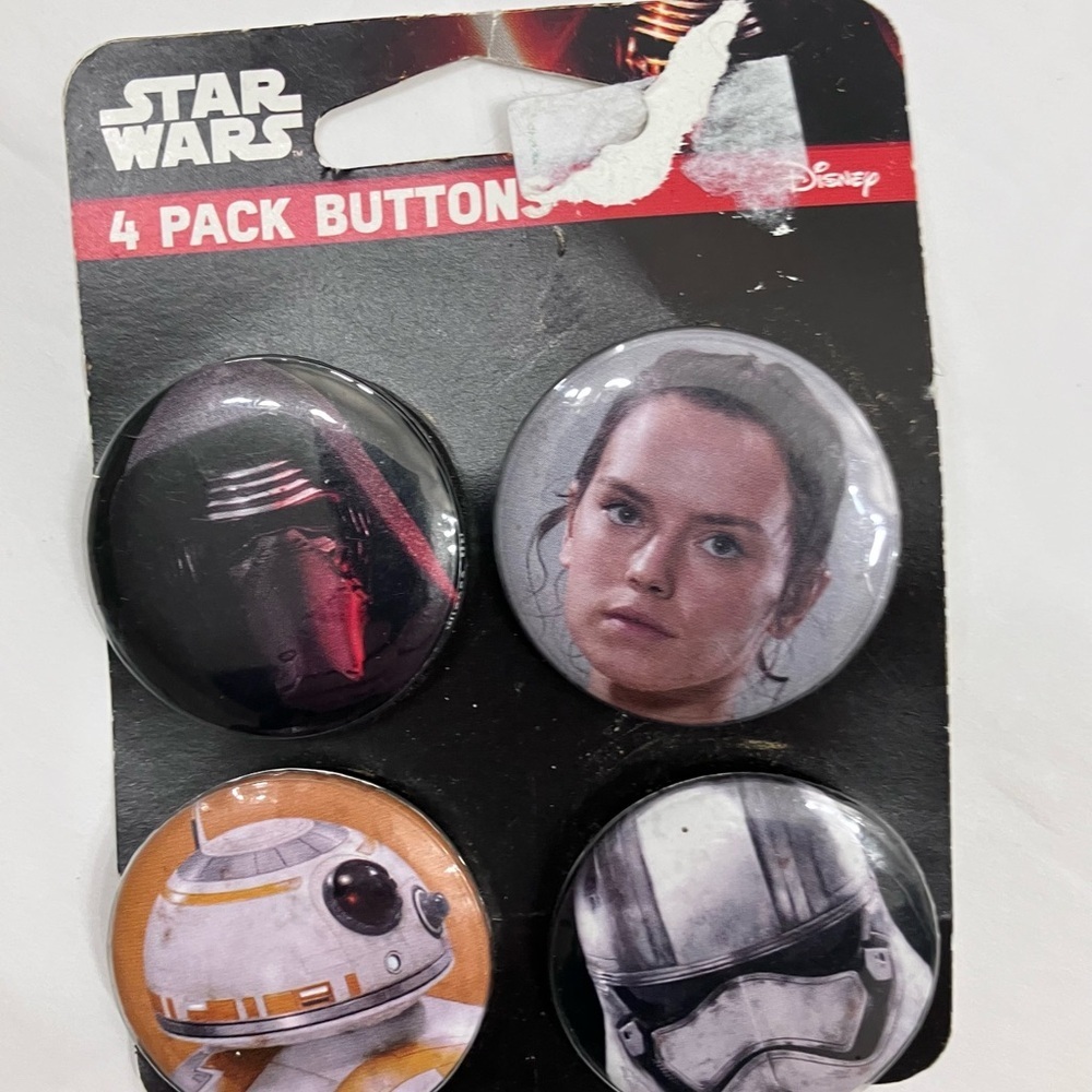 Star Wars Button Set - Picture 3 of 5